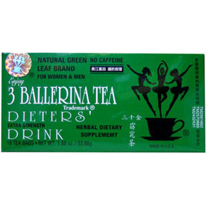 Dieters Drink - 3 Ballerina Tea